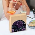 thumbnail image 3 of Yayeee Napkin Holder for Table Kitchen Paper Tissue Organization, Roses and Pearls, 3 of 8