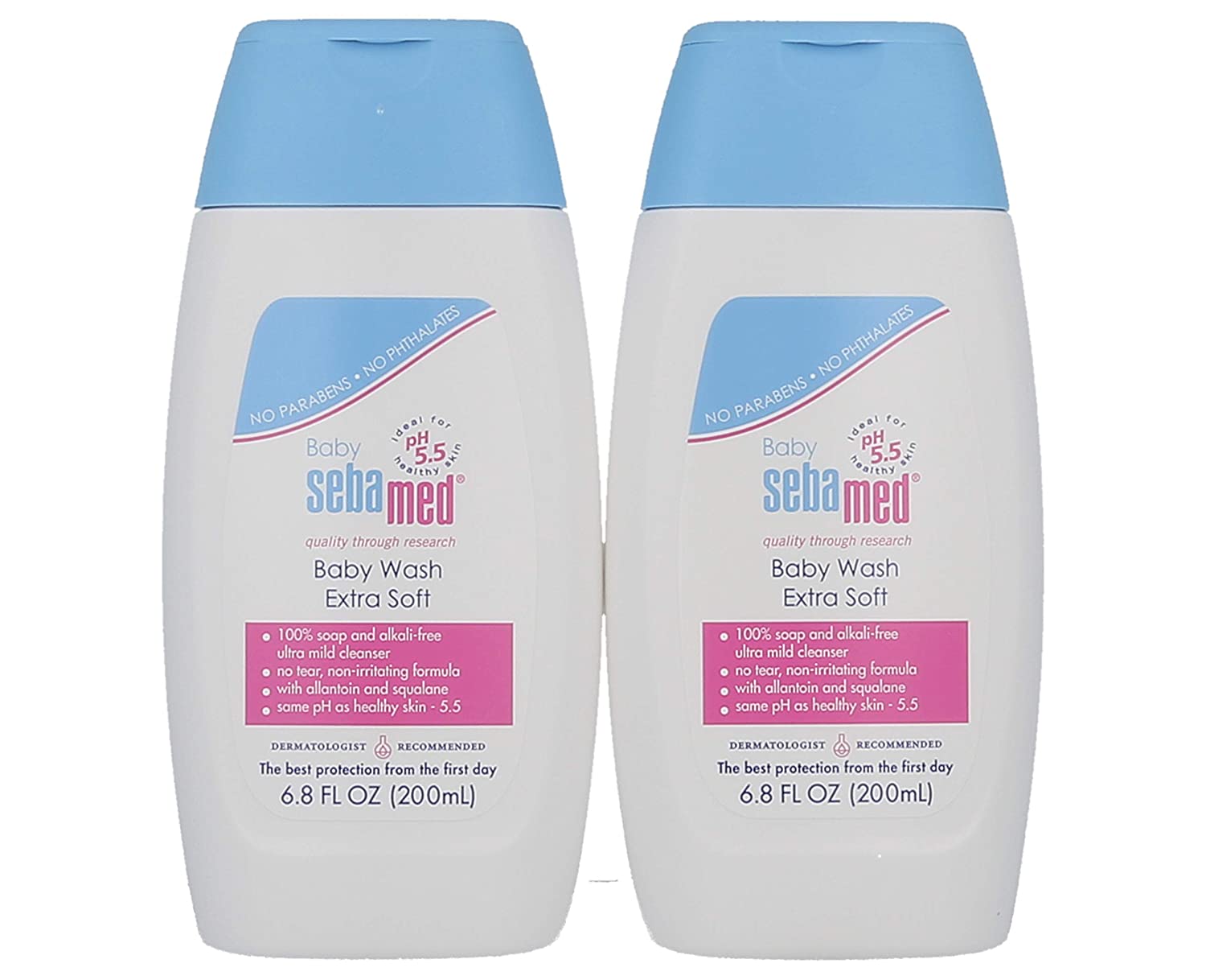 sebamed baby wash extra soft dermatologist ultra mild moisturizer 6.8 fluid ounces
