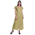 thumbnail image 2 of Moomaya Long Maxi Dress For Womens Short Sleeve Formal/Casual Dress With Pockets S-XXL, 2 of 7