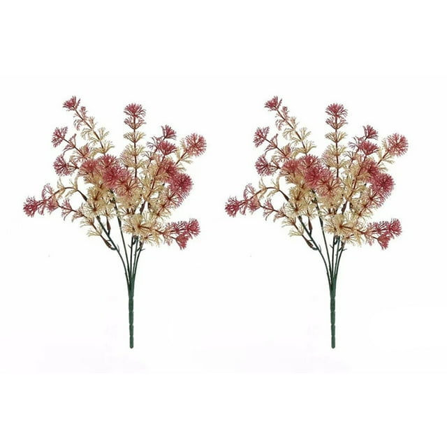 BKER 2 Ensembles Arrangement Floral Faux Intérieur Extérieur Simulation Remplissage Faux Chaque Coin pour la Maison