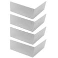thumbnail image 3 of 4pcs Gutter Valley Splash Guards Aluminum Rain Gutter Valley Roofing Gutter Guards Or House Shingle Roofs Corner, 3 of 22