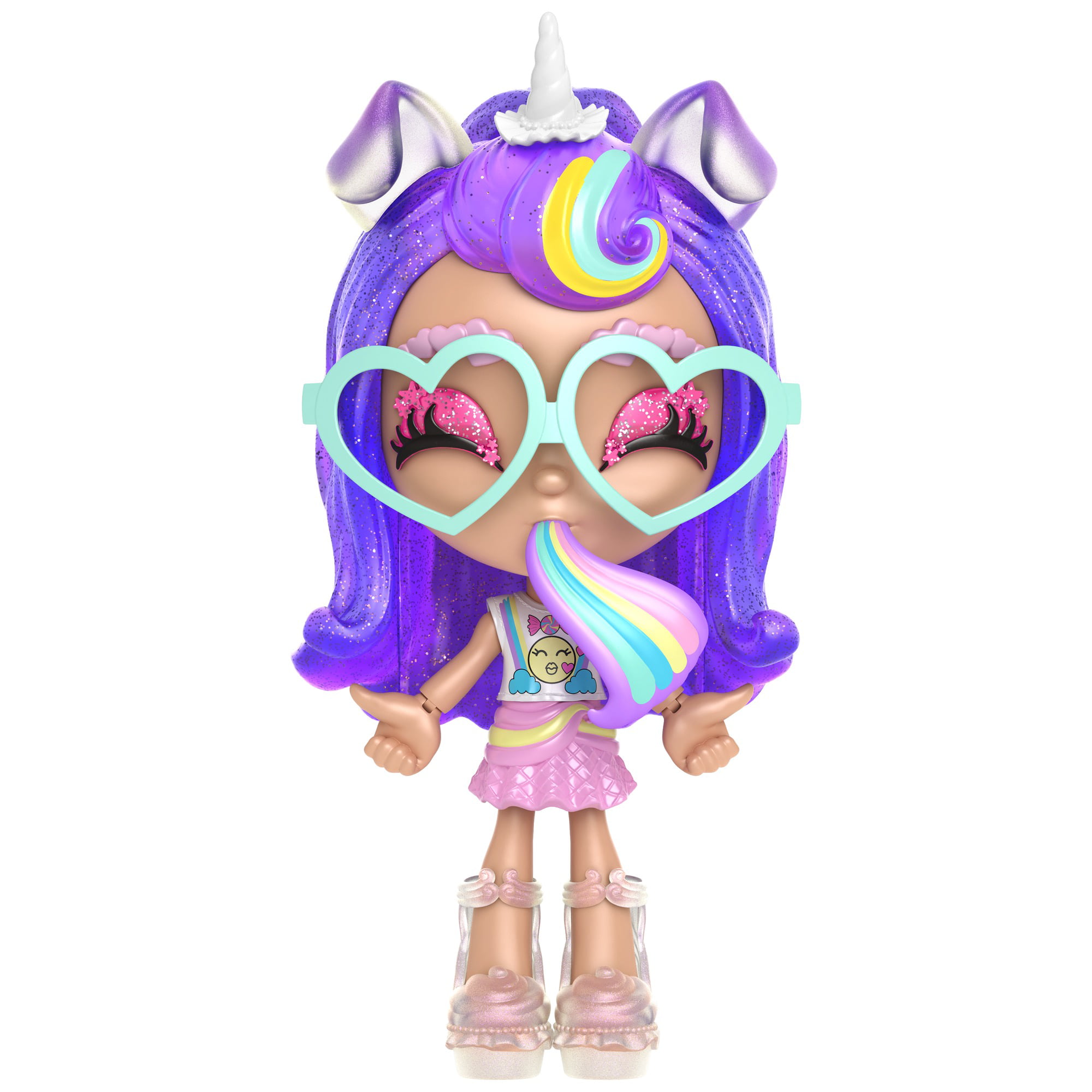 Lotta Looks Cookie Swirl Rainbow Sugar Rush Gift Set Doll with 20 Pieces