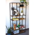 thumbnail image 3 of Inspirer Studio Storage Shelf, Vintage Bookshelf, Storage Rack (6T), 3 of 5