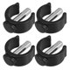 thumbnail image 1 of 4 PCS Cangas de abrazadera de pestillo en forma de C y palitos plegables para caminar con clips de manija de hebilla segura para accesorios de caminantes y muletas de 22 mm, 1 of 6