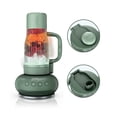thumbnail image 3 of Ninja BlendBOSS 24-Oz Personal Blender, for Smoothies & Frozen Drinks, Travel Tumbler with Leak Proof Lid and Chug Spout, Auto-iQ Technology, 1200 Peak Watts, DB300GN1 Sage Moss, 3 of 8