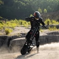 thumbnail image 5 of GlideZone JL 86 Pro Electric Scooter, 10000W Dual Motor, 13" Off-Road Tires, Max 55 MPH Speed & 75 Miles Long Range, Fast Adult E-Scooter, Foldable, 5 of 11