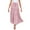 Pink, variant on Aayomet Pleated Skirts For Women Women’s Elastic High Waist Boho Maxi Skirt Ruffle A Line Swing Long Skirts,Yellow X-Large