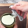 thumbnail image 3 of Cinvoph Stainless Steel Can Opener, Portable Manual Jar Opener, Blue Kitchen Tool Fridge Magnetic, 3 of 4