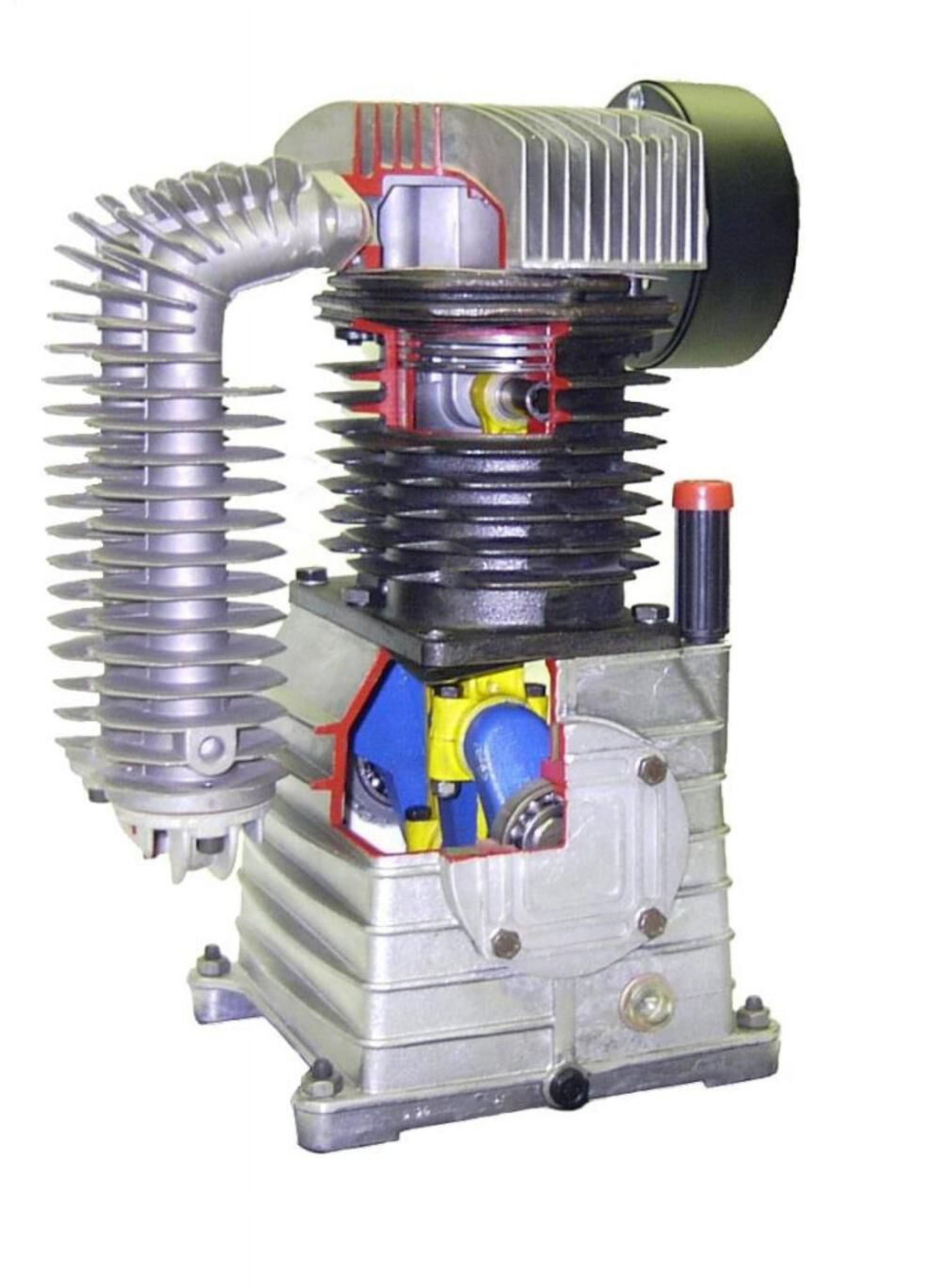 Rolair 8230HK30-0001 Cast Iron Green 9 HP 90 PSI 2-Stage Oil-Lubricated Air Compressor 20 gal