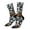 2 Black-2, variant on Colorful Screws Crew Socks for Men & Women, Breathable Casual Athletic Ankle Socks