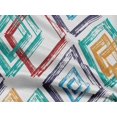 thumbnail image 5 of oneOone Rayon Sea Green Fabric Geometric Fabric For Sewing Printed Craft Fabric By The Yard 56 Inch Wide, 5 of 5