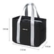 thumbnail image 3 of Bolsa Térmica Bolsa de almuerzo Oxford, bolsa enfriadora de alimentos con película de aluminio para oficinas escolares (negro), 3 of 7