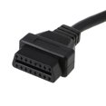 thumbnail image 4 of 3 Golden Obd2 Y Splitter Diagnóstico 9 pines a 16 pines Adaptador de cable de escáner Conector J1939, 4 of 5