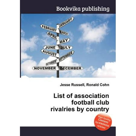 List of Association Football Club Rivalries by (List Of Best Football Clubs In The World)