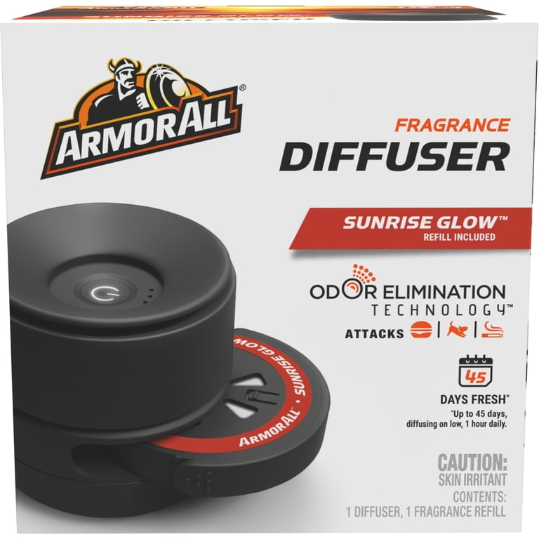 Armor All Fragrance Diffuser Kit, Car Air Freshener Sunrise Glow photo 2