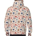 thumbnail image 5 of Hoodies for Men - Paris Long Sleeve Comfrt Men'S Fashion Hoodies & Sweatshirts, Sweatshirts for Men Hoodies Pullover Clothing Clothes with Pouch, 5 of 7