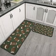 thumbnail image 2 of Football Pattern Kitchen Rugs Sets Of 2,Anti Fatigue Kitchen Mat Rugs Non Slip Washable,Decorative Kitchen Floor Mats for Kitchen,Sink,Laundry,17"X30"+17"X47", 2 of 7
