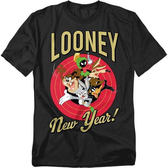Looney Tunes T-Shirt Looney New Year Unisex Graphic Tee For Men & Women
