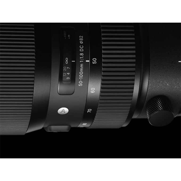Sigma EF-Mount 50-100mm F1.8 Art DC HSM Zoom Lens for Canon Camera