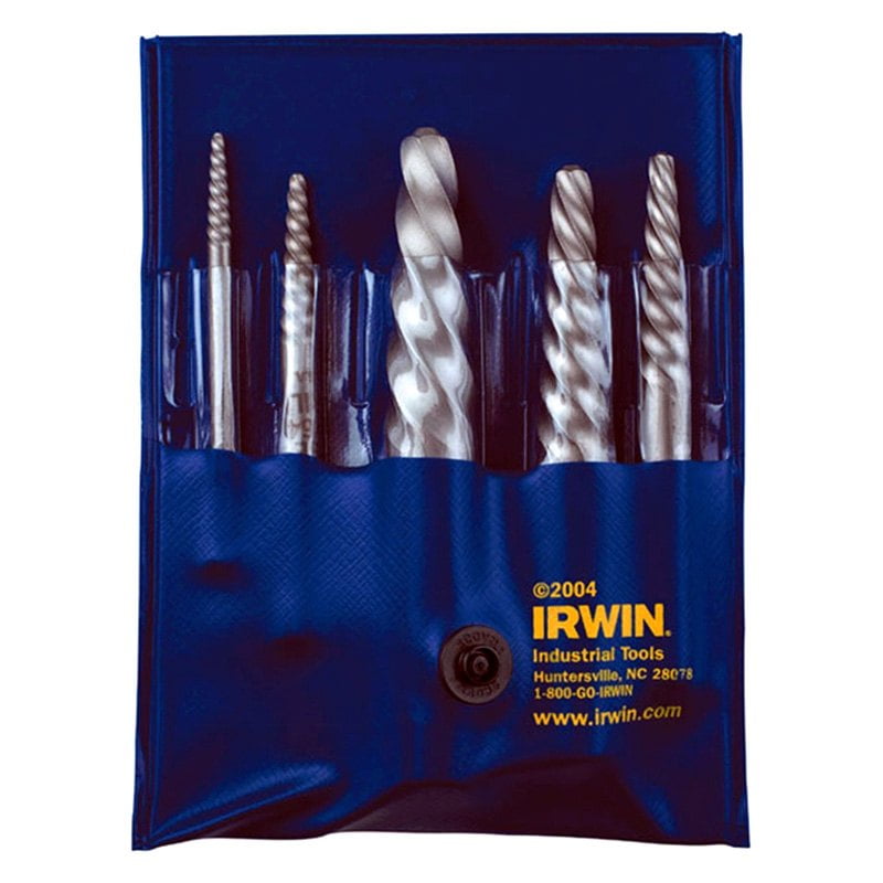 Irwin 53535 Hanson 534/524 Series 15 5Piece Spiral Flute Screw