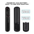 thumbnail image 3 of Sidaley G50S Fly Mouse Smart Voice Micrófono Giroscopio Control remoto antideslizante 2.4G Teclado inalámbrico Receptor Videojuegos y accesorios, 3 of 6