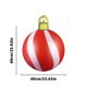 thumbnail image 3 of XWSHYW Decoraciones para El Hogar Bola de Decoración Navideña de 60 Cm, Bola Inflable Navideña para Exteriores, Bola Navideña Inflable de Pvc, Decoraciones para Árboles de Navidad, 3 of 6
