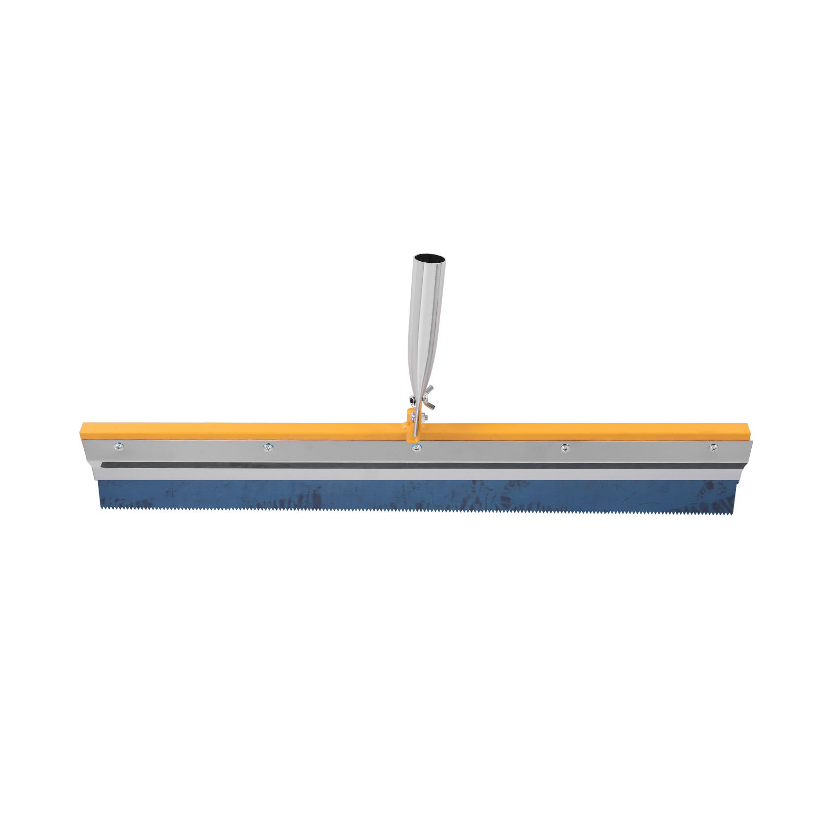 Notched Squeegee for Epoxy, Epoxy Floor Squeegee Cement Painting Coating  Tool for Epoxy, Cement Self Leveling (Toothed Rack)