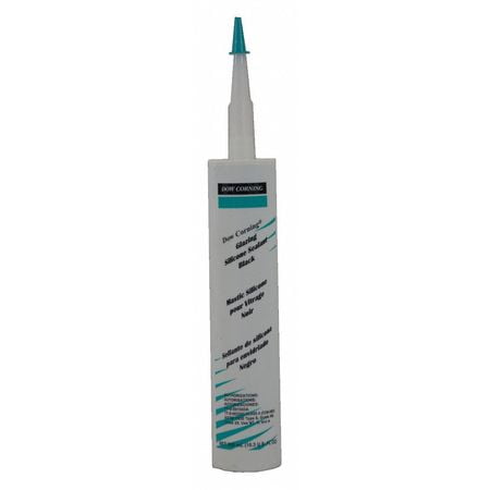 Dow Corning Rtv Sealant - DOW CORNING 4045026 305mL Black RTV Silicone Glazing Sealant Cartridge