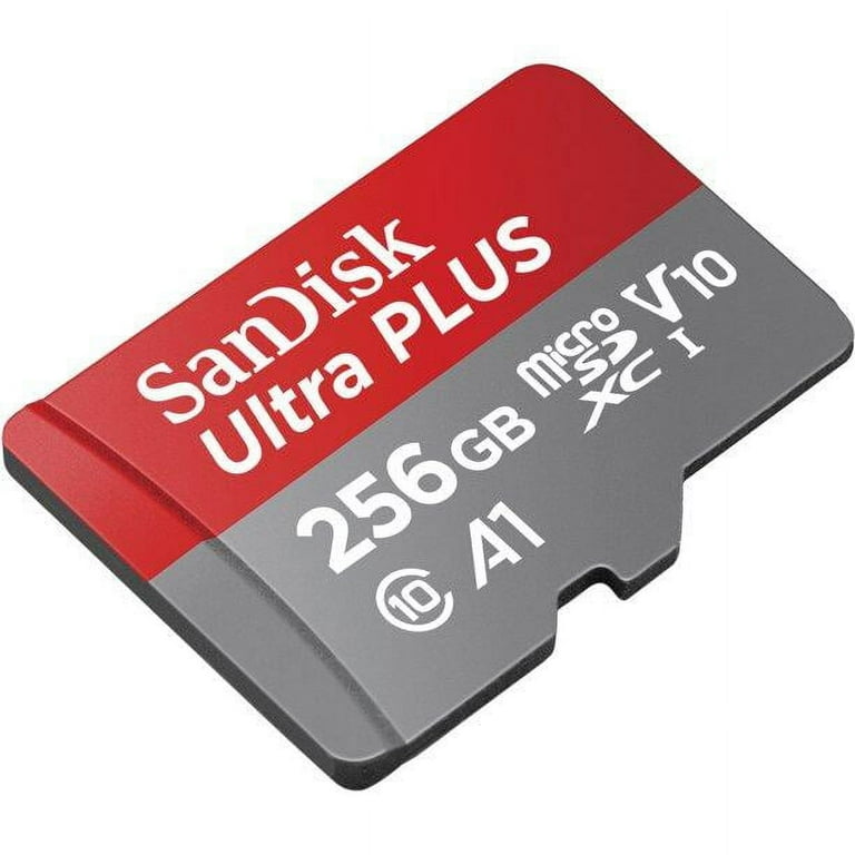 SanDisk Ultra Plus 256GB MicroSDXC UHS-I Class 10, V10