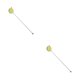 thumbnail image 1 of Cateissary Agitador Swizzle Mixing Stick Beber Varilla agitadora Mezclador Silicona Mango largo Muddler Bar Herramienta Accesorios para café Type5 NO5, 1 of 6