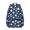Baseballs Blue Pattern, variant on Baseballs Caps Black Pattern Backpack for School, Cute School Bag with Adjustable Shoulder Straps and Padded Back, 15.3"x11"x7.1"