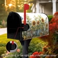 thumbnail image 5 of Summer Magnetic Mailbox Cover, Sunflower Mailbox Covers Magnetic Standard Size, Summer Flowers Mailbox Covers Magnetic, Waterproof Post Letter Box Cover for Garden Yard, 21 * 18 Inch, 5 of 6