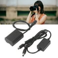 thumbnail image 1 of Camera Dummy Battery, ABS 12V 15V 20V Input DC Coupler Dummy Battery Fully Decoded  For A9 Cameras, 1 of 8