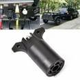 thumbnail image 4 of MOQIN 7 Way to 4-Way Flat Blade Trailer Adapter Waterproof Rugged Nylon Housing 7 Pin to 4-pin Wiring Connector for RV Caravan Utility Tow Vehicles,Nickel-Plated Copper Terminals,Compact Design, 4 of 5