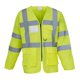 thumbnail image 1 of Yoko - Chaqueta reflectante de seguridad de manga larga modelo Executive para hombre (Amarillo fluorescente), 1 of 2