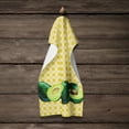 thumbnail image 4 of Carolines Treasures BB7165KTWL Avacado on Basketweave Kitchen Towel 15 X 28" multicolor, 4 of 4