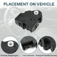 thumbnail image 3 of Reemplazo del actuador de control de la puerta de aire del calentador HVAC Unique Bargains para Jeep Grand Cherokee Durable No.4720015 2 Pcs, 3 of 6