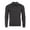 201P Charcoal, variant on ZIMEGO Men's Casual Polo Sweater - Long Sleeve Pullover Button Knit Shirt