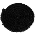 thumbnail image 1 of Cinta de perlas de 1 yarda para manualidades, ropa bordada, costura, decoración, accesorios (perla oblicua negra de 1 cm), 1 of 10