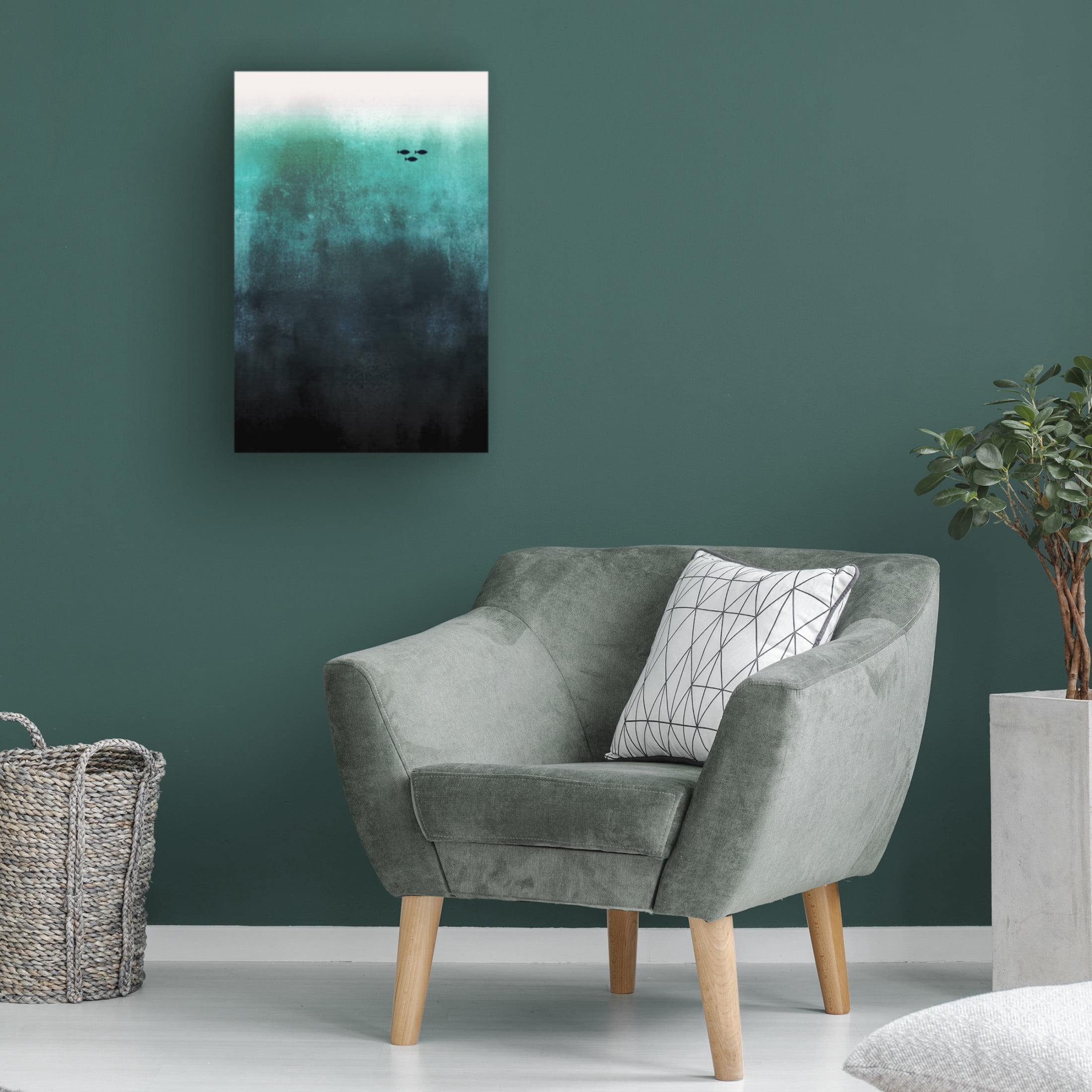 Trademark Fine Art Kubistika Little Family Canvas Wall Art