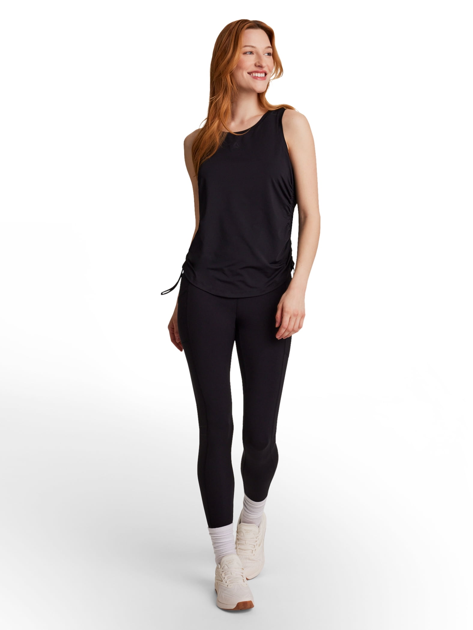 Reebok Women's Swift Ruched Tank Top, Sizes XS-XXXL