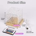 thumbnail image 3 of Ocean Wave Projection Lamp - 16 Color Rgb Light with Remote, 3D Water Night Light for Meditation Yoga Home Decor, Multi-Versatile Lighting An Ambient Light, 3 of 9