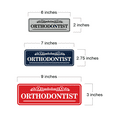 thumbnail image 5 of Signs ByLITA Standard Orthodontist Tooth Graphic Dentist Office Decor Sign (Blue) - Medium, 5 of 6