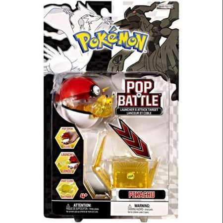 Pokémon Black White Series 1 Pop N Battle Pikachu Launcher