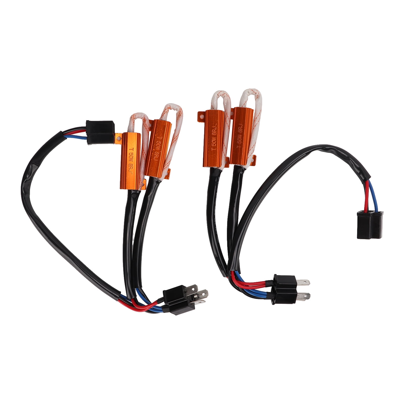 50W 8 Ohm LED Resistor, LED Load Resistor Convenient Plug And Play For Troubleshooting For