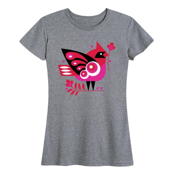Instant Message - Scandenavian Cardinal Short Sleeve Graphic T-Shirt