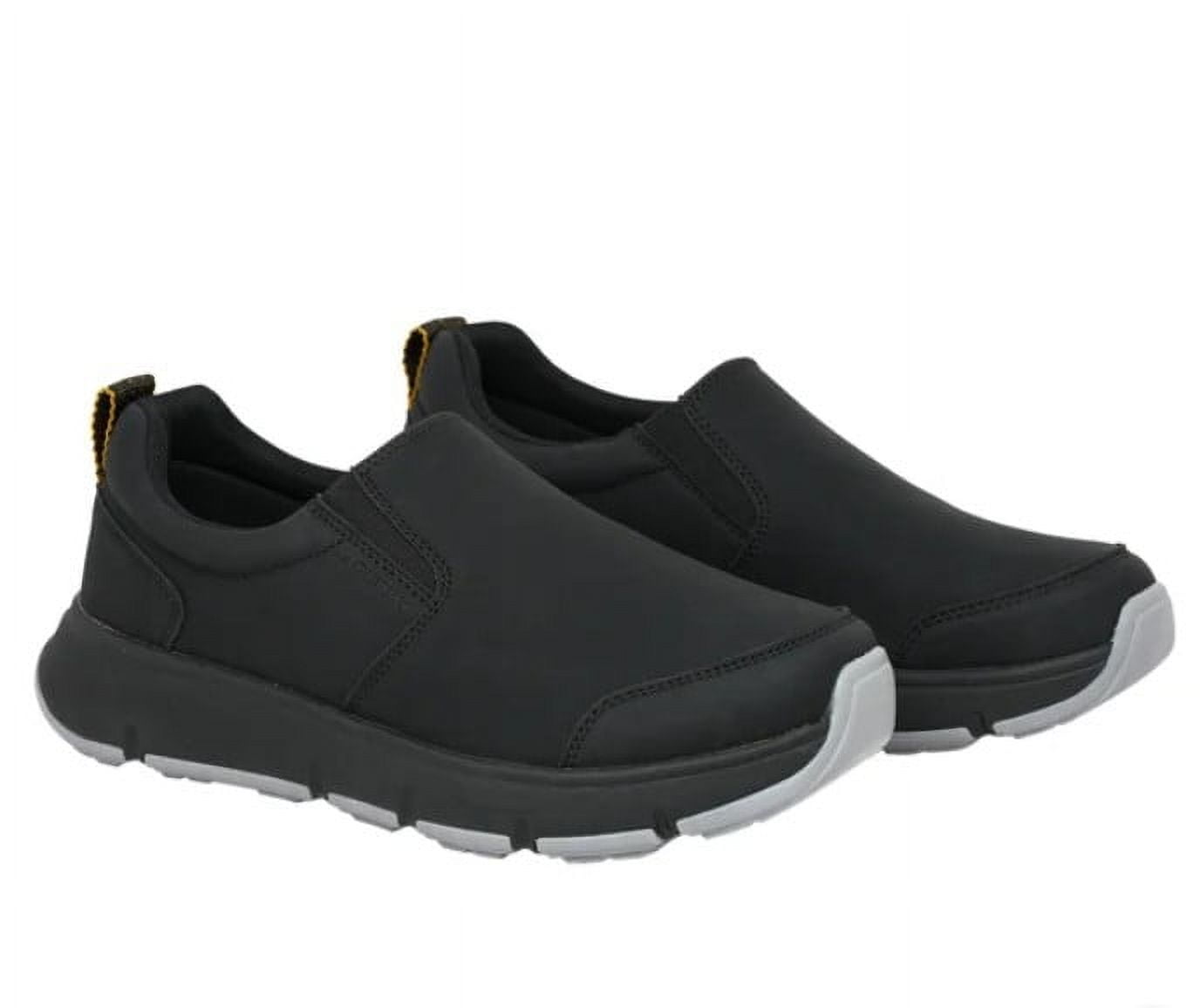 George Men's Rugged Moc Slip On Shoes Wide Width Leather Casual