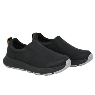 Pointed Edge Slip-On Space shoes似 No Boundaries Men's Slip-On Clinton Shoes Canvas Upper Rubber