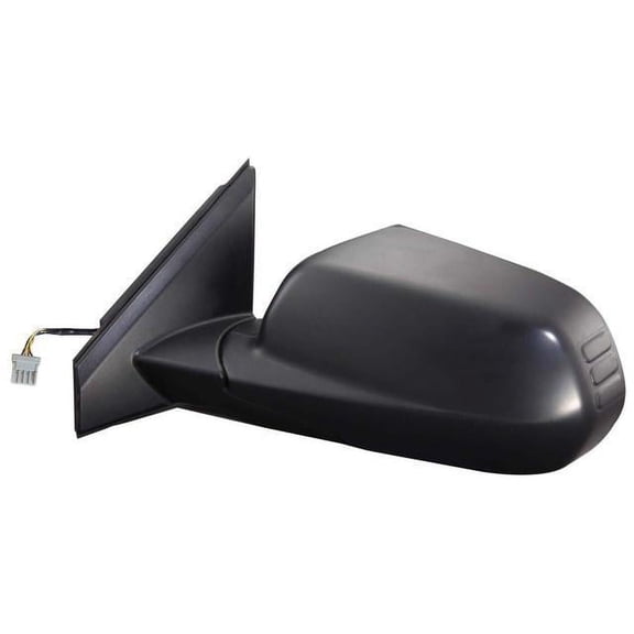 63026H - Fit System Driver Side Mirror for 07-11 Honda CR-V EX, LX Model, black, PTM, foldaway, Power