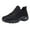Black, variant on NOKIO Womens Running Shoes Non Slip Womens Tennis Shoes Womens Walking Shoes Mesh Air Cushion Sneakers for Gym Workout Sports Thick Sole Non Slip Fly Woven Mesh Breathable Comfortable Shoes